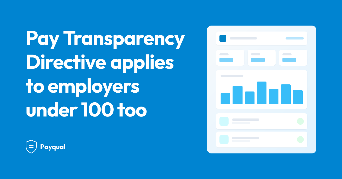 Pay Transparency Directive applies to employers under 100 too | Payqual